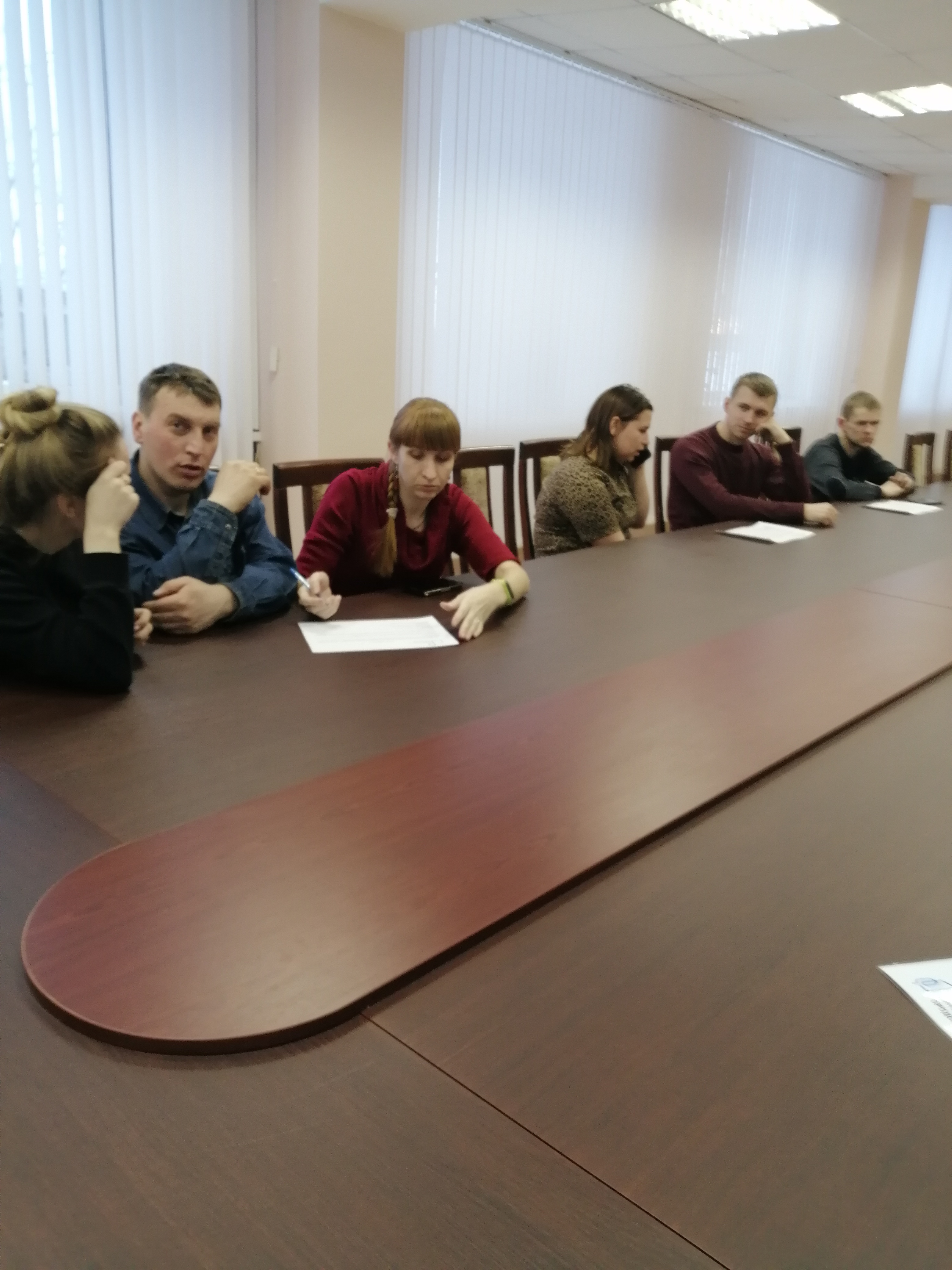 Состоялась встреча представителей администрации Омутнинского городского поселения с советом молодёжи АО «ОМЗ».