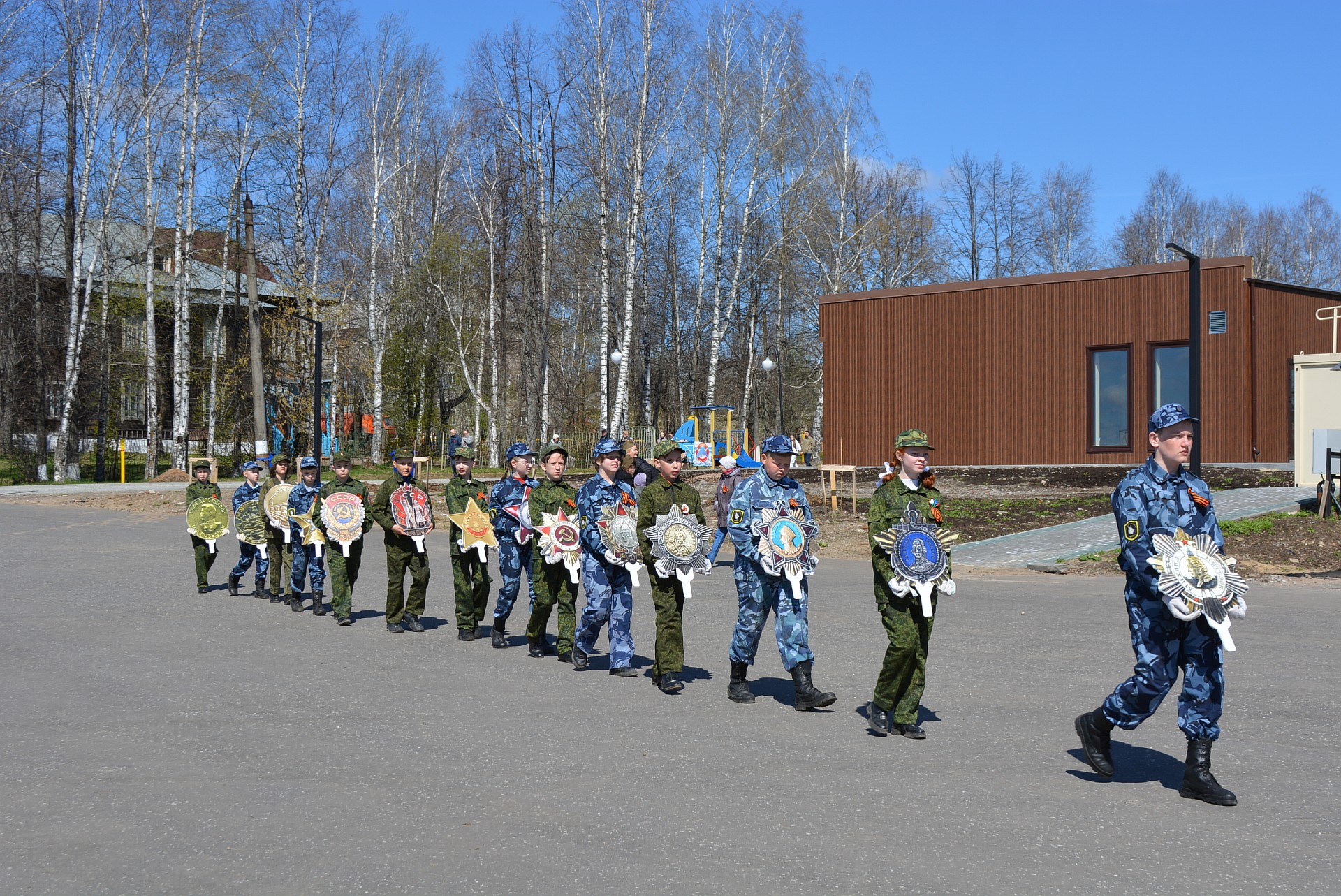 День Победы в Омутнинске.