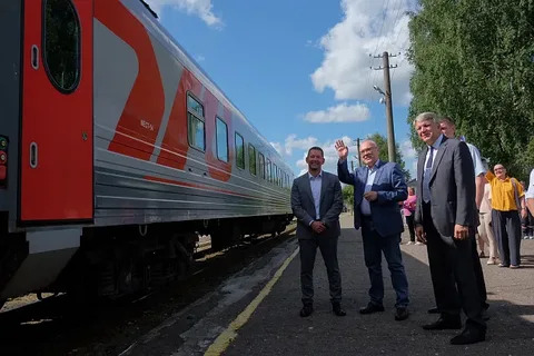 В Кировской области появился новый поезд.