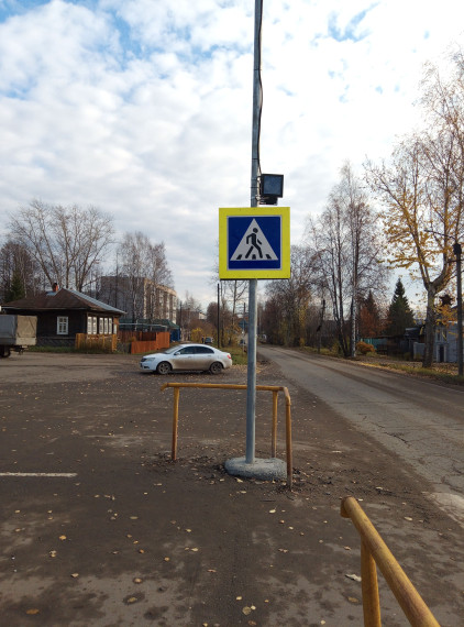 Завершены работы по установке светофоров. Завершены работы по установке светофоров.